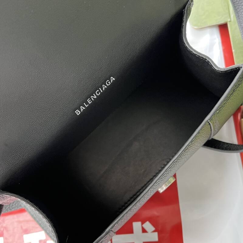 Balenciaga Hourglass Black 23x14x10cm shoulder bag — Premium Replica