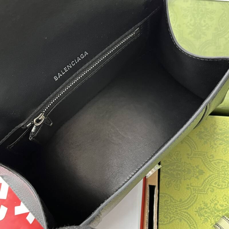 Balenciaga Hourglass Black 23x14x10cm shoulder bag — 1:1 Replica