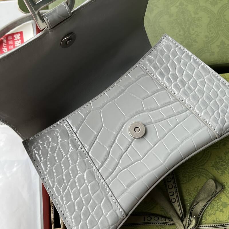 Balenciaga Hourglass Gray 23x14x10cm shoulder bag — Top Quality Replica