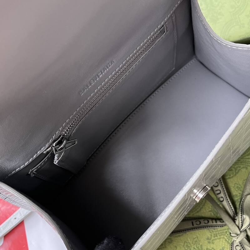 Balenciaga Hourglass Gray 23x14x10cm shoulder bag — Premium Replica