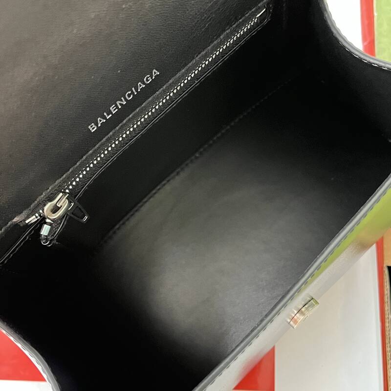 Balenciaga Hourglass Black 23x14x10cm shoulder bag — AAA Quality Replica