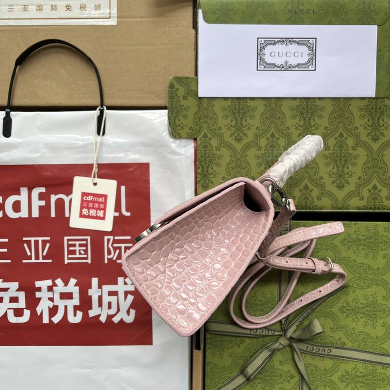 Balenciaga Hourglass Pink 23x14x10cm shoulder bag — AAA Quality Replica