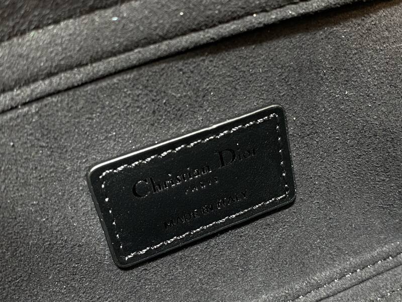 Dior Lady Black patent shoulder — Top Quality Replica