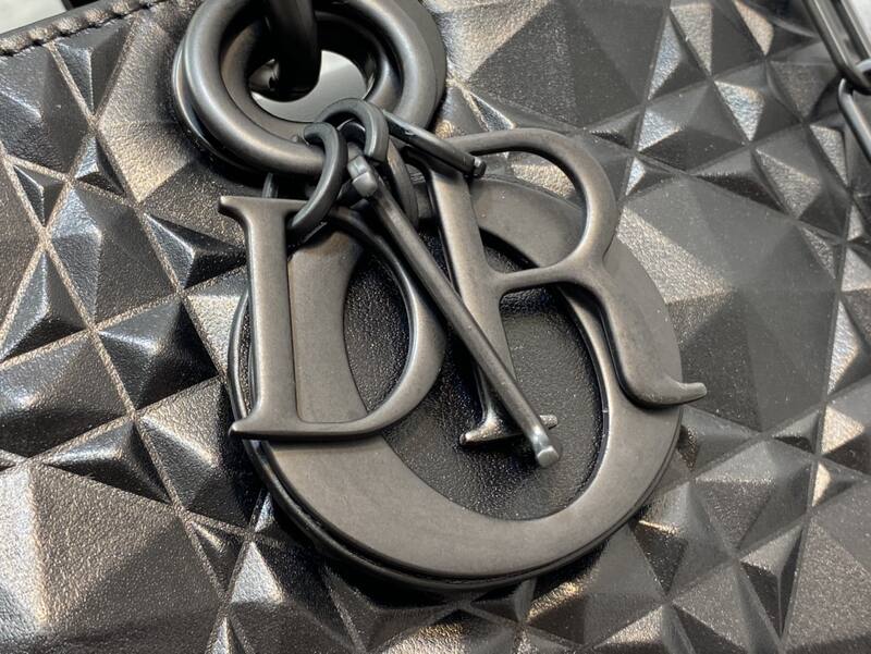 Dior Lady Black patent shoulder — Top Quality Replica