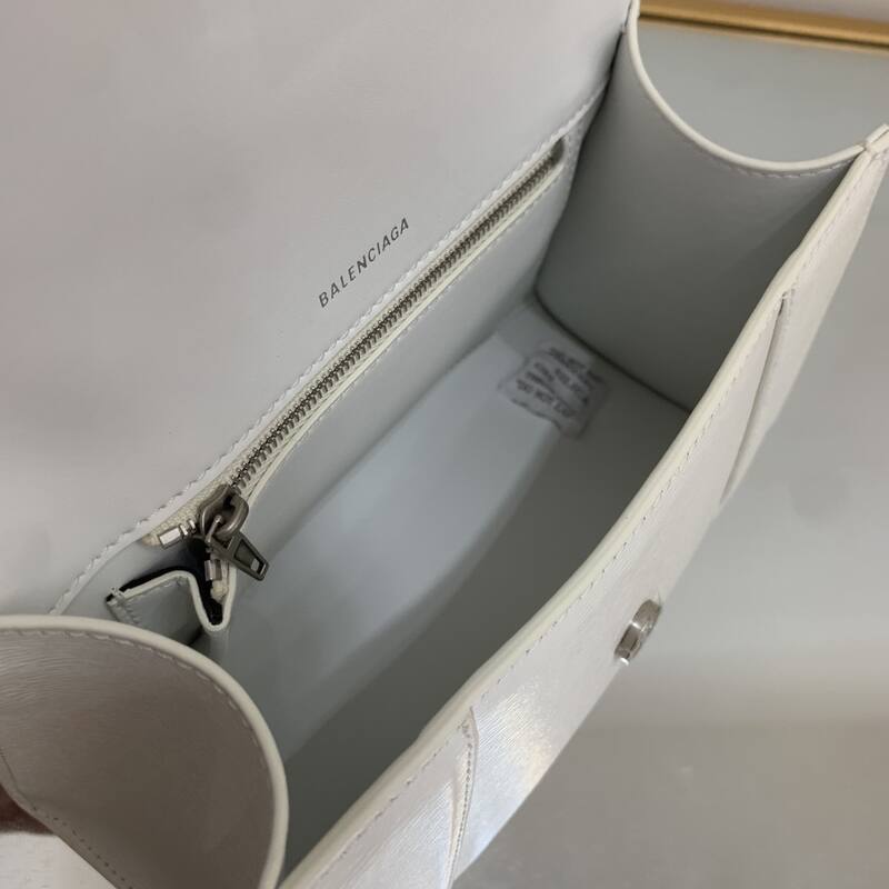 Balenciaga Hourglass White 23x14x10cm shoulder bag — Premium Replica
