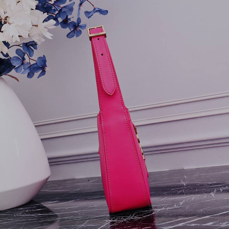 Saint Laurent Hot Pink 23x16x6 shoulder — Top Quality Replica