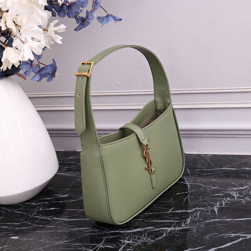 Saint Laurent Le 5 7 Light green 23x16x6 shoulder — AAA Quality Replica