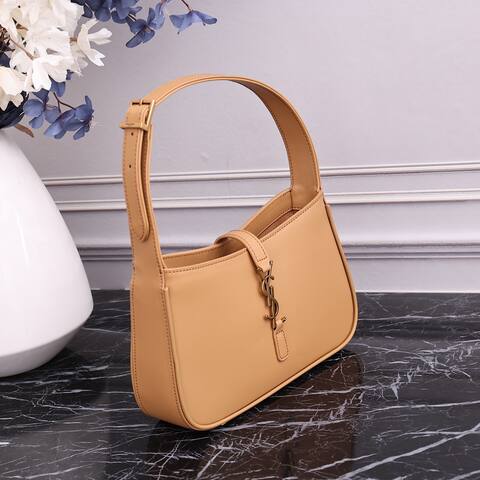 YSL 8003 Beige 23x16x6 5cm shoulder 1 1 Replica