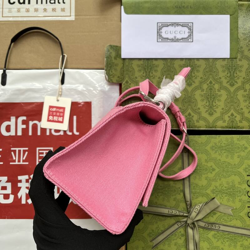 Balenciaga Hourglass Pink 23x14x10cm shoulder bag — Premium Replica