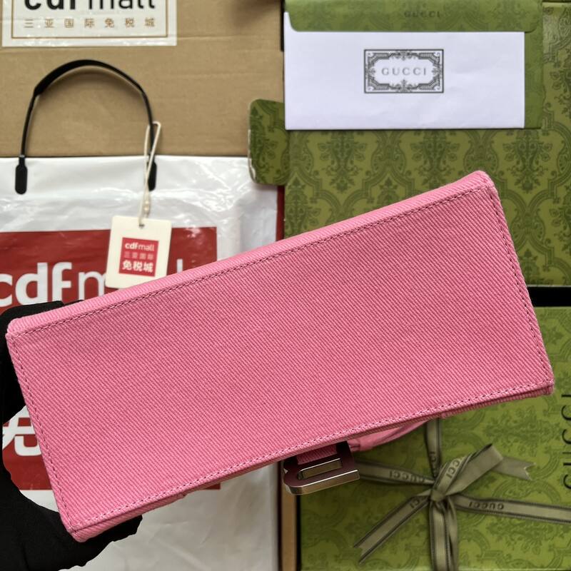 Balenciaga Hourglass Pink 23x14x10cm shoulder bag — Premium Replica