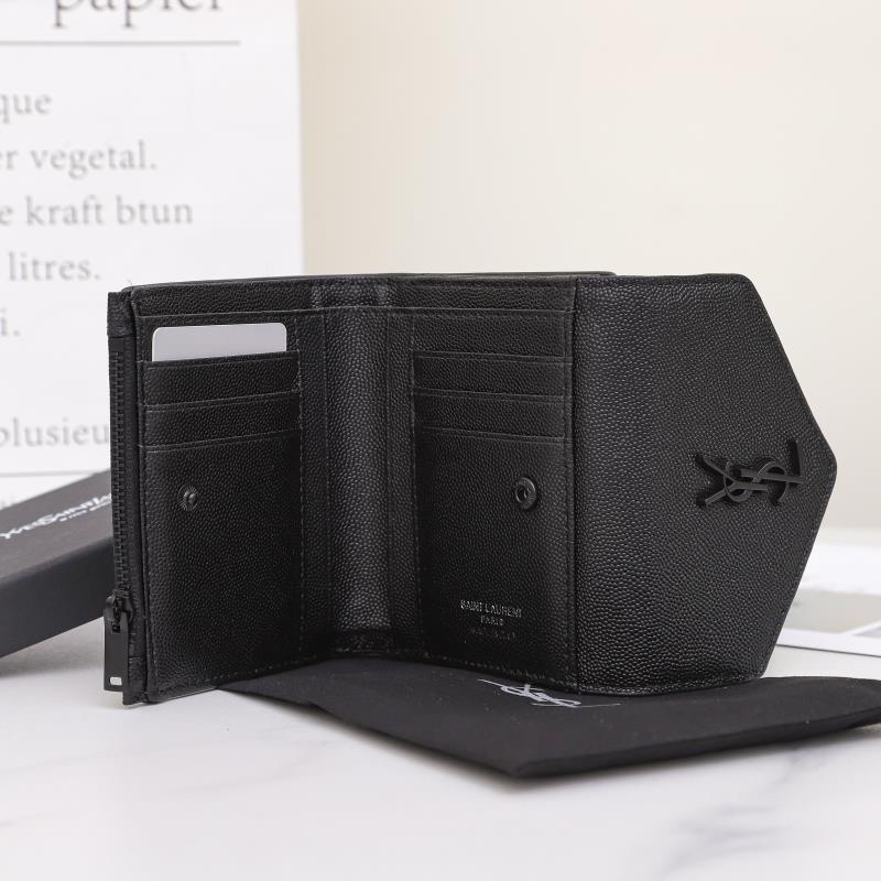 Saint Laurent Monogram Black 12 5x10x2 wallet — Top Quality Replica