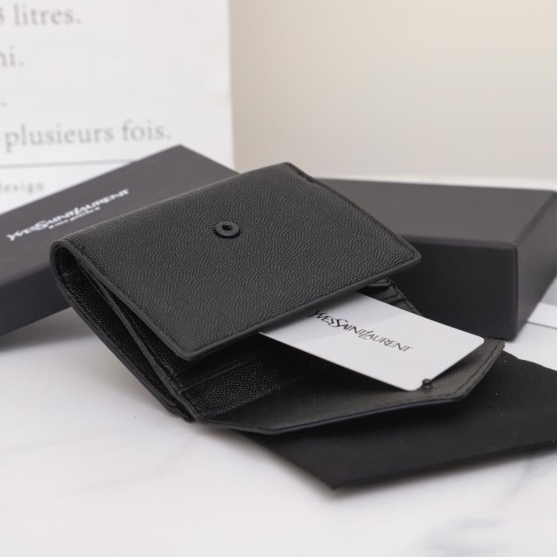 Saint Laurent Monogram Black 12 5x10x2 wallet — Top Quality Replica