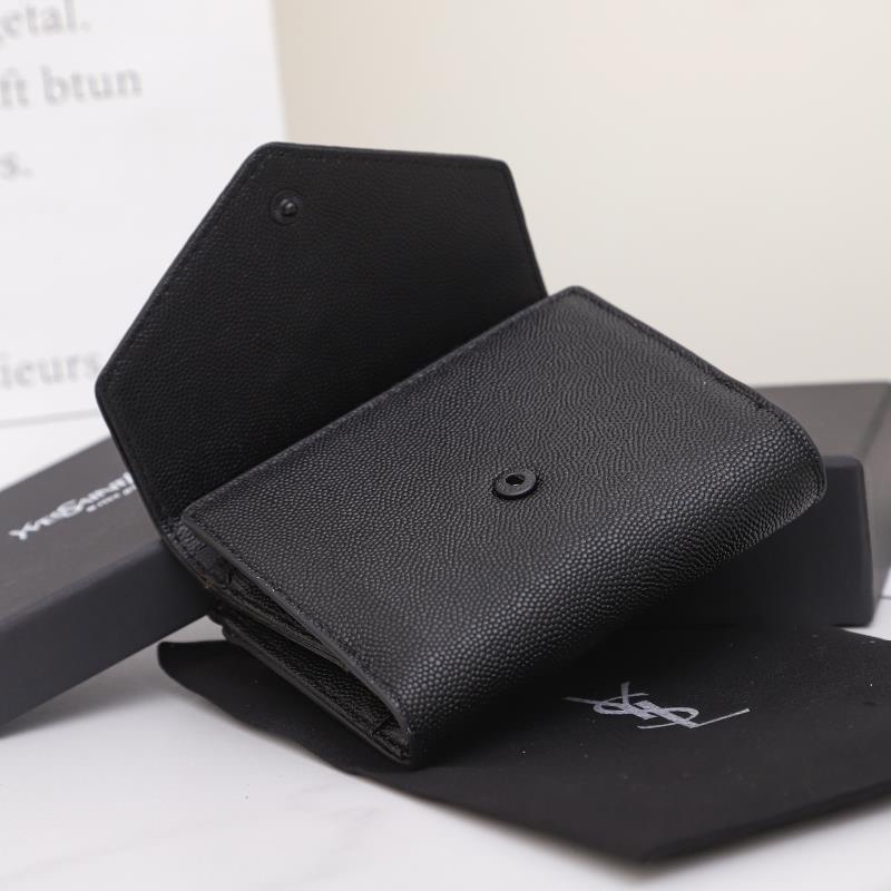 Saint Laurent Monogram Black 12 5x10x2 wallet — Top Quality Replica