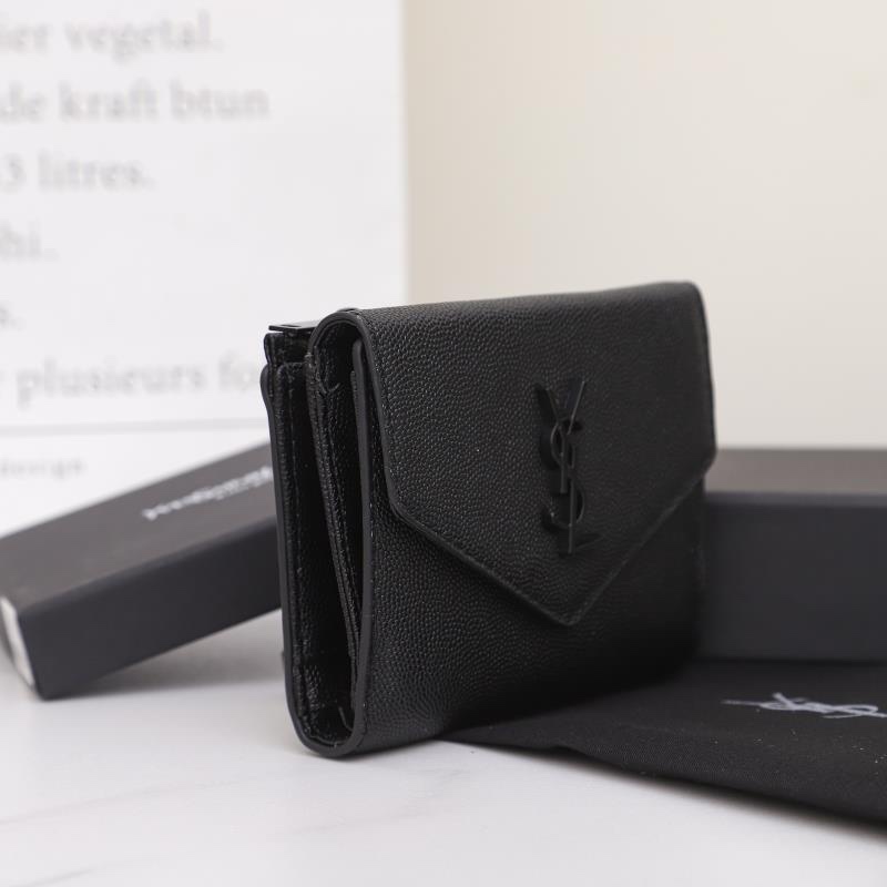 Saint Laurent Monogram Black 12 5x10x2 wallet — Top Quality Replica