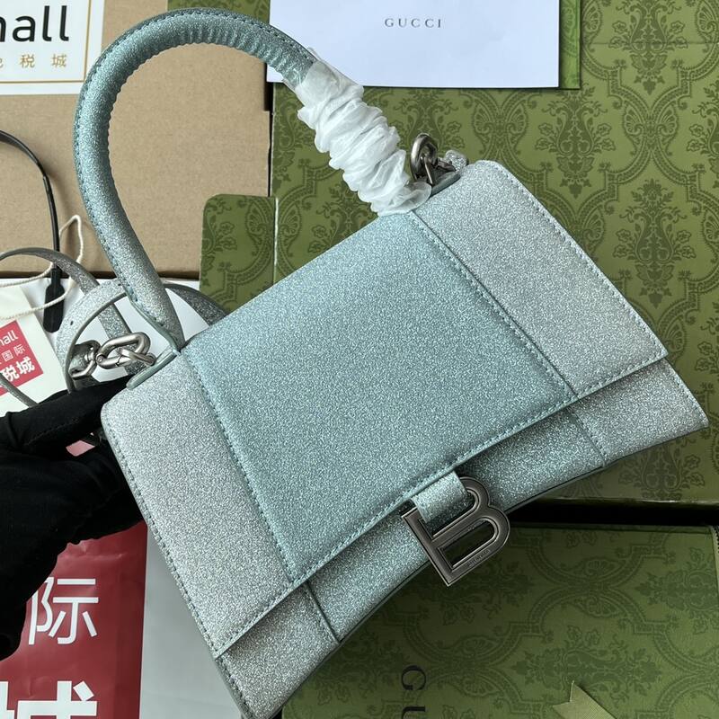 Balenciaga Silver 25x18x10cm shoulder bag — Top Quality Replica