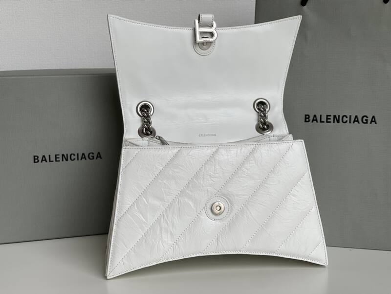Balenciaga White 30x22x12cm shoulder bag — AAA Quality Replica