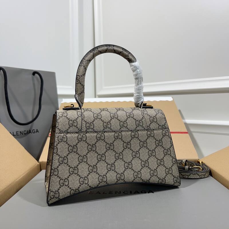 Balenciaga Hourglass Monogram 23x14x10cm shoulder bag — Top Quality Replica