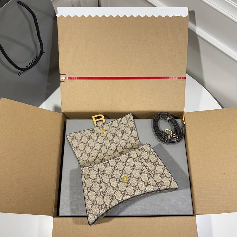 Balenciaga Hourglass Monogram 23x14x10cm shoulder bag — Top Quality Replica