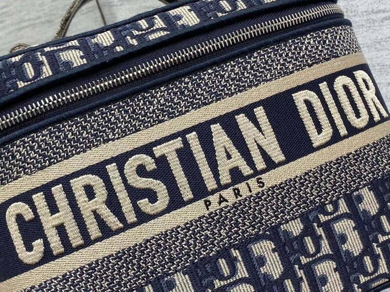 Dior Blue Oblique travel — Premium Replica