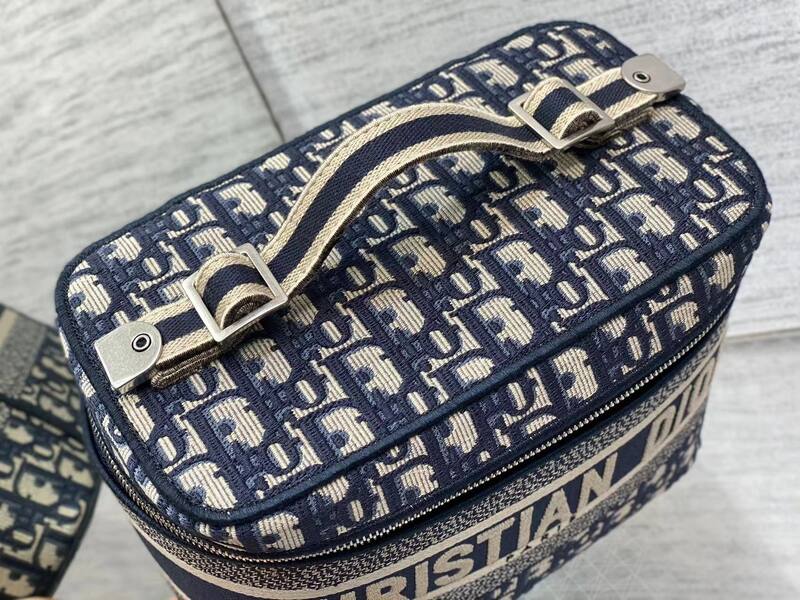 Dior Blue Oblique travel — Premium Replica