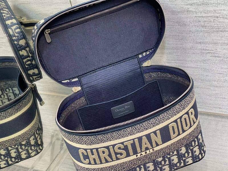 Dior Blue Oblique travel — Premium Replica