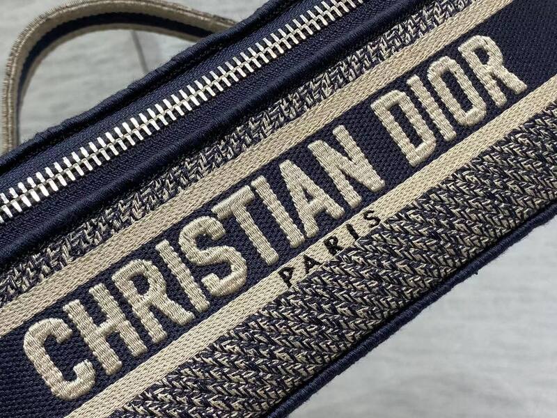 Dior Navy Blue Beige travel — AAA Quality Replica
