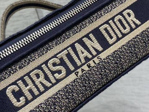 Dior Navy Blue Beige travel AAA Quality Replica