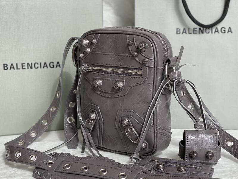 Balenciaga Le Cagole Grey shoulder bag — 1:1 Replica