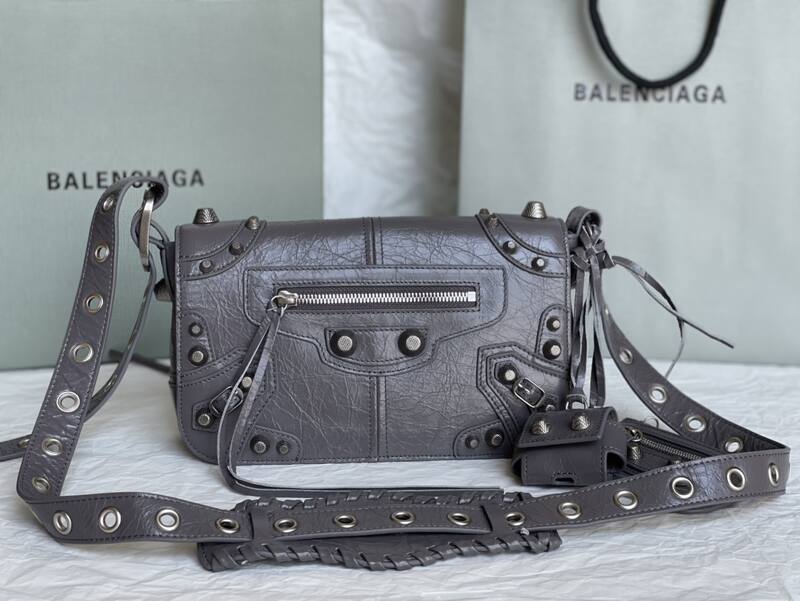 Balenciaga Le Cagole Gray shoulder bag — Premium Replica