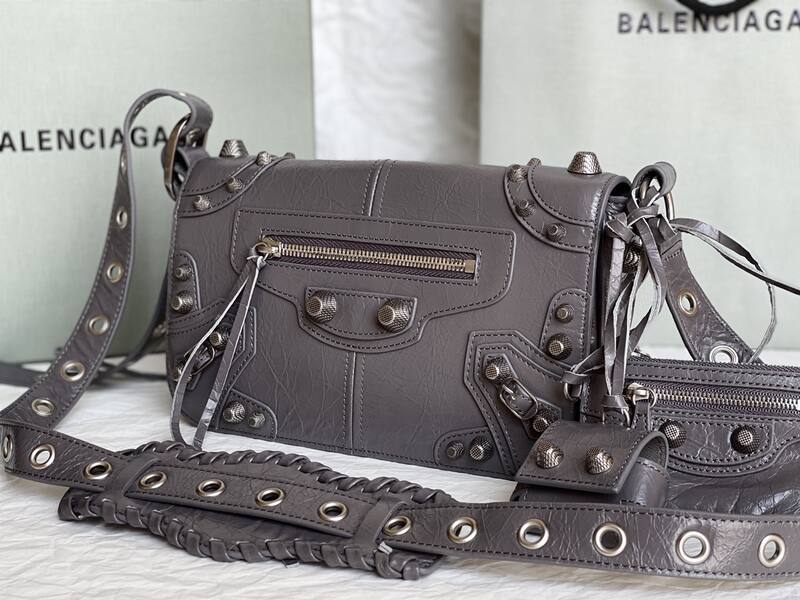 Balenciaga Le Cagole Gray shoulder bag — Premium Replica