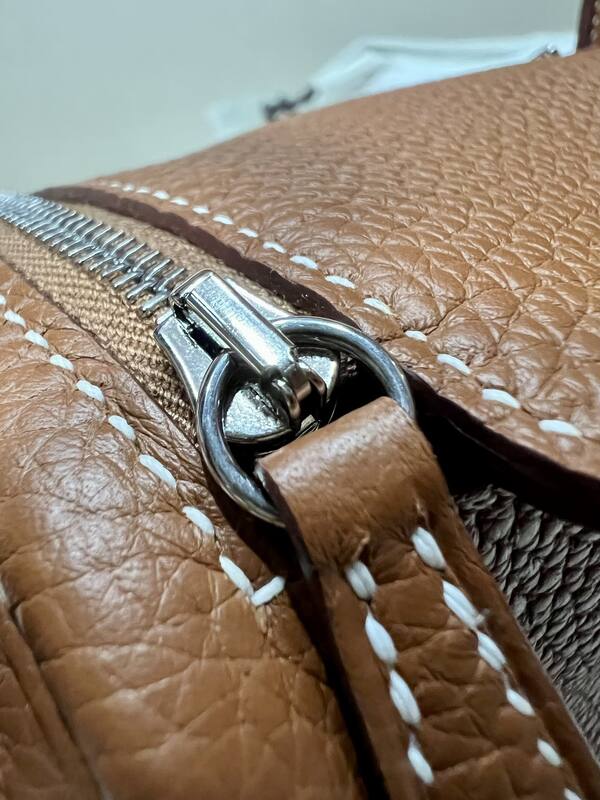 Hermes Lindy Gold brown mini shoulder — AAA Quality Replica