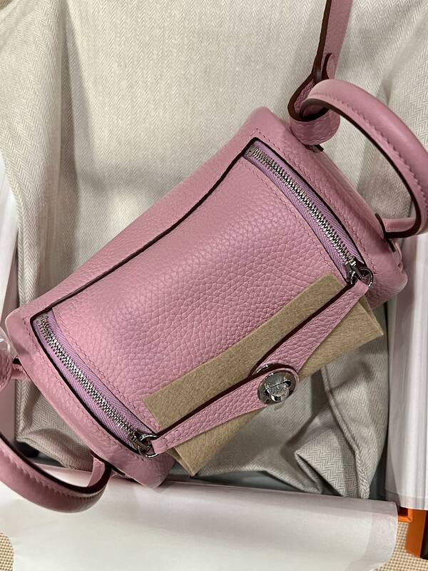 Hermes Lindy Pink mini shoulder — 1:1 Replica