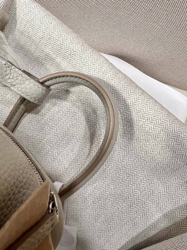 Hermes Lindy Cream mini shoulder — Premium Replica