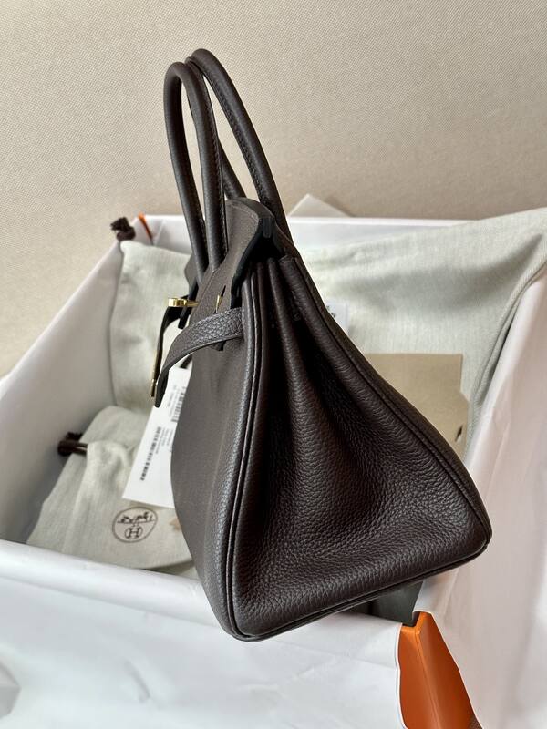 Hermes Birkin 25 Chocolate Togo everyday — 1:1 Replica