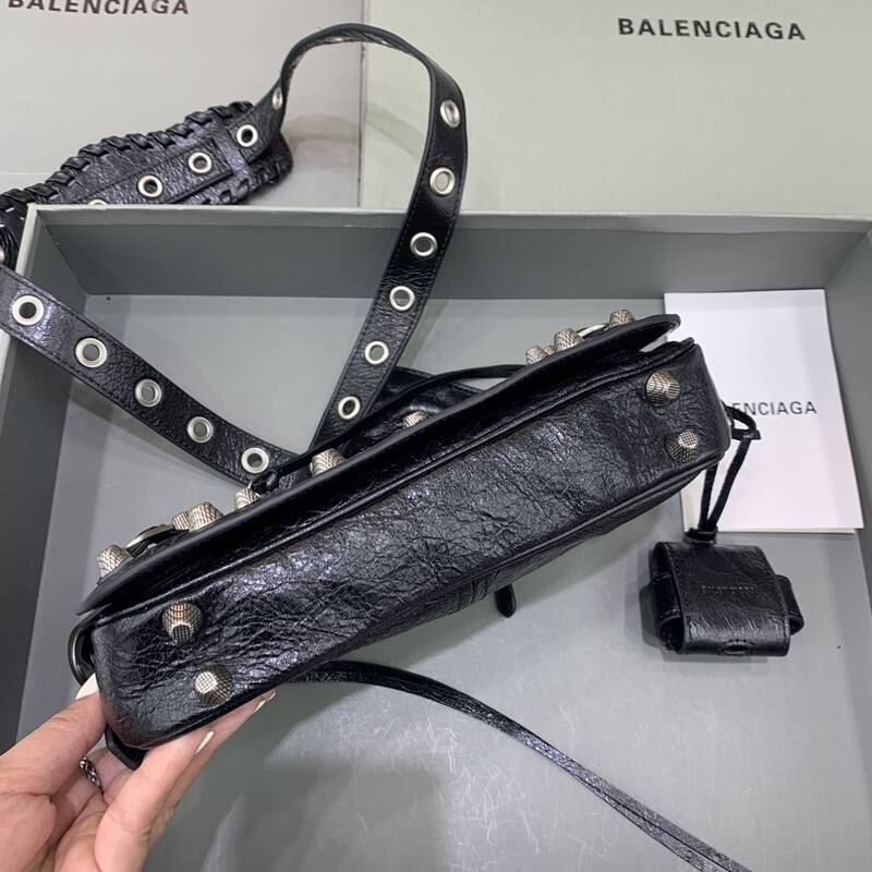 Balenciaga Le Cagole Black shoulder bag — Premium Replica
