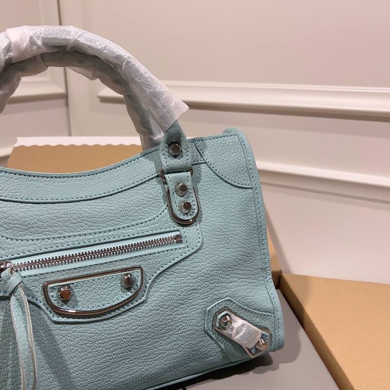 Balenciaga City Blue 38x28x15cm shoulder bag — 1:1 Replica