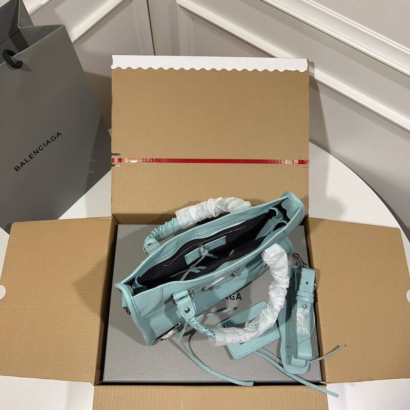 Balenciaga City Blue 38x28x15cm shoulder bag — 1:1 Replica