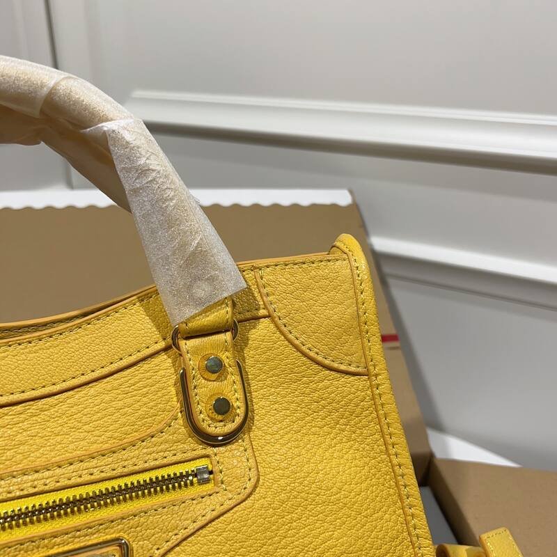 Balenciaga City Gold 38x28x15cm shoulder bag — Premium Replica
