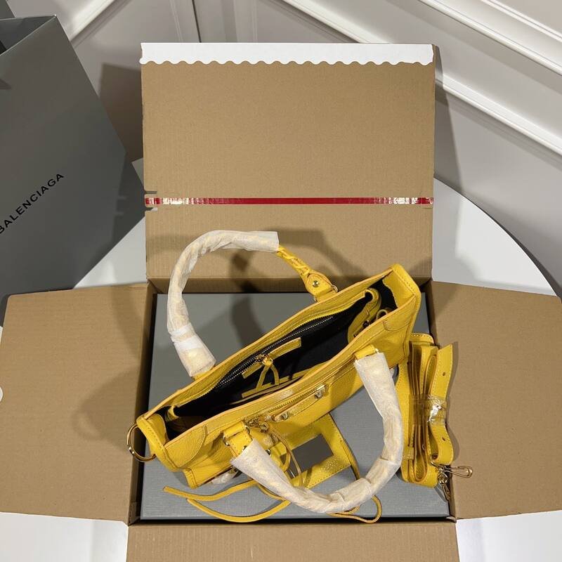 Balenciaga City Gold 38x28x15cm shoulder bag — Premium Replica