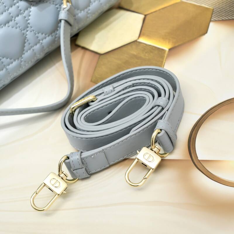 Dior Lady D-Joy Light Blue 26 5 shoulder — Premium Replica