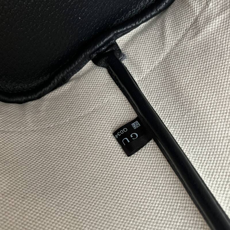 Gucci Beige Ebony GG Supreme with black and red Web black leather trim tote — 1:1 Replica