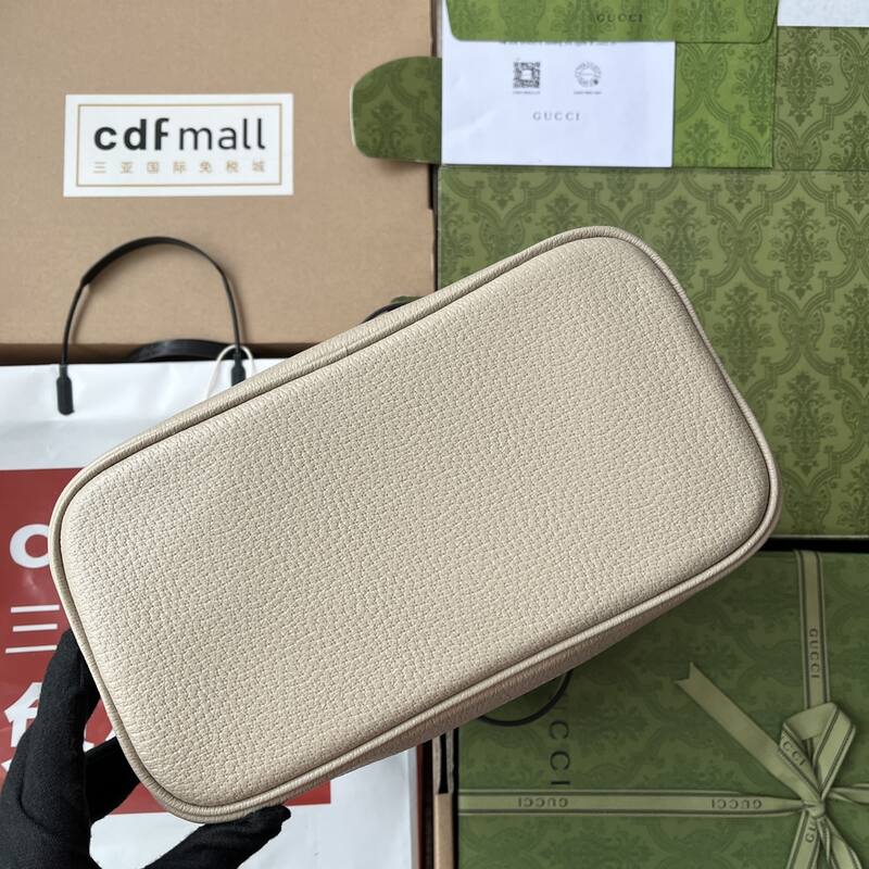 Gucci Beige GG Supreme with green red web stripe tote — AAA Quality Replica