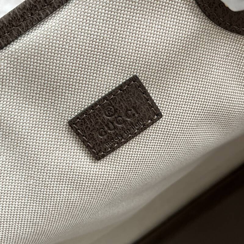 Gucci GG Supreme Beige Brown tote — Premium Replica