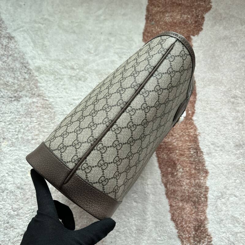 Gucci GG Supreme Beige Brown tote — Premium Replica