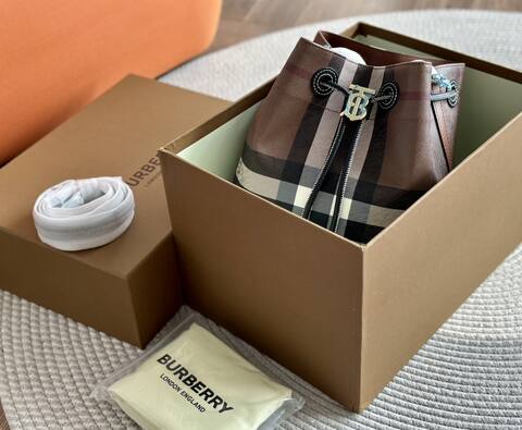 Burberry Brown 25x18x10cm shoulder bag Premium Replica