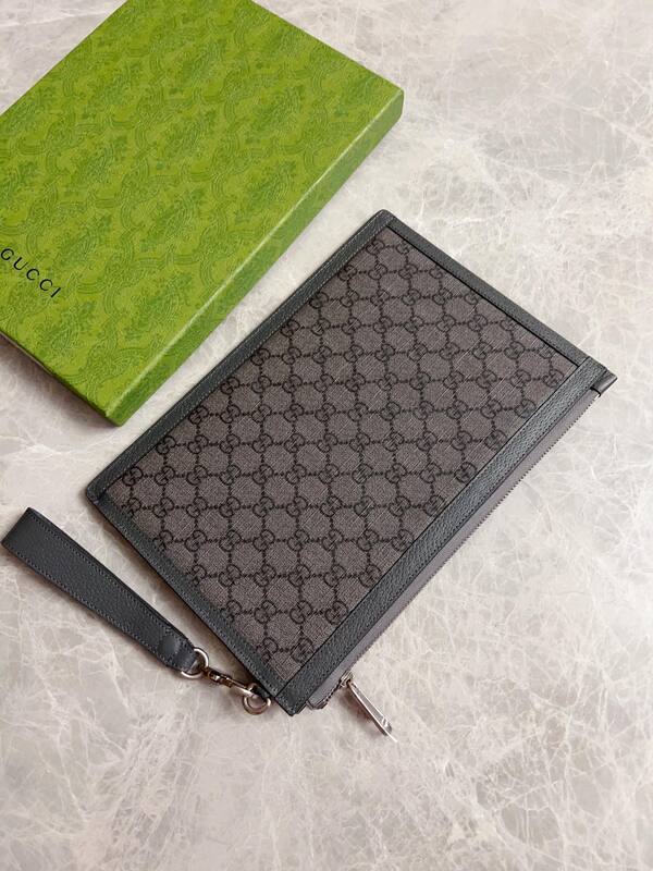 Gucci Ophidia GG Supreme Gray Black crossbody — 1:1 Replica