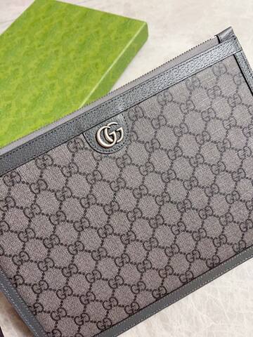 Gucci Ophidia GG Supreme Gray Black crossbody 1 1 Replica