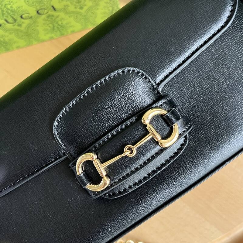 Gucci Horsebit 1955 Black shoulder — AAA Quality Replica