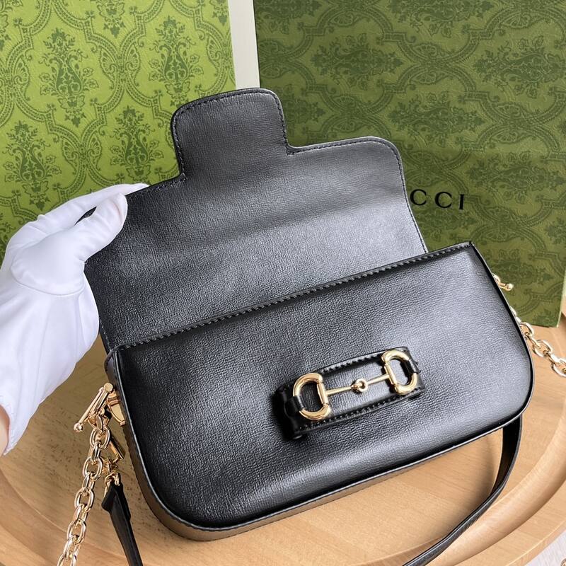 Gucci Horsebit 1955 Black shoulder — AAA Quality Replica