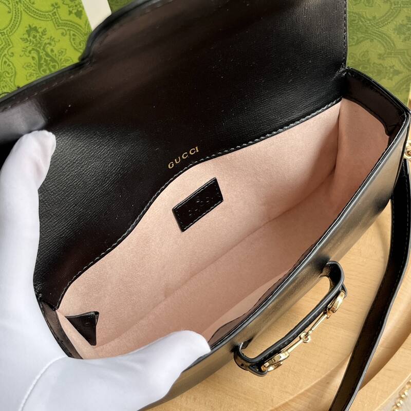 Gucci Horsebit 1955 Black shoulder — AAA Quality Replica